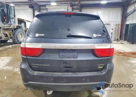 2013 Dodge Durango Crew z USA, uszkodzony, nr VIN 1C4RDJDG6DC677454